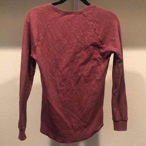 Marine layer long sleeved cotton henley - Picture 4 of 7